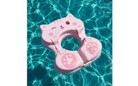 No-Inflation Baby Swim Float with Toys Adjustable Swim Aid with Safety Buckle Secure Safe for Babies, Toddlers, Beginners, Swimming Pool, Bathtub
