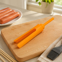Manual Skewering Tool Narrow Slot Sausage Skewer Holder Plastic
