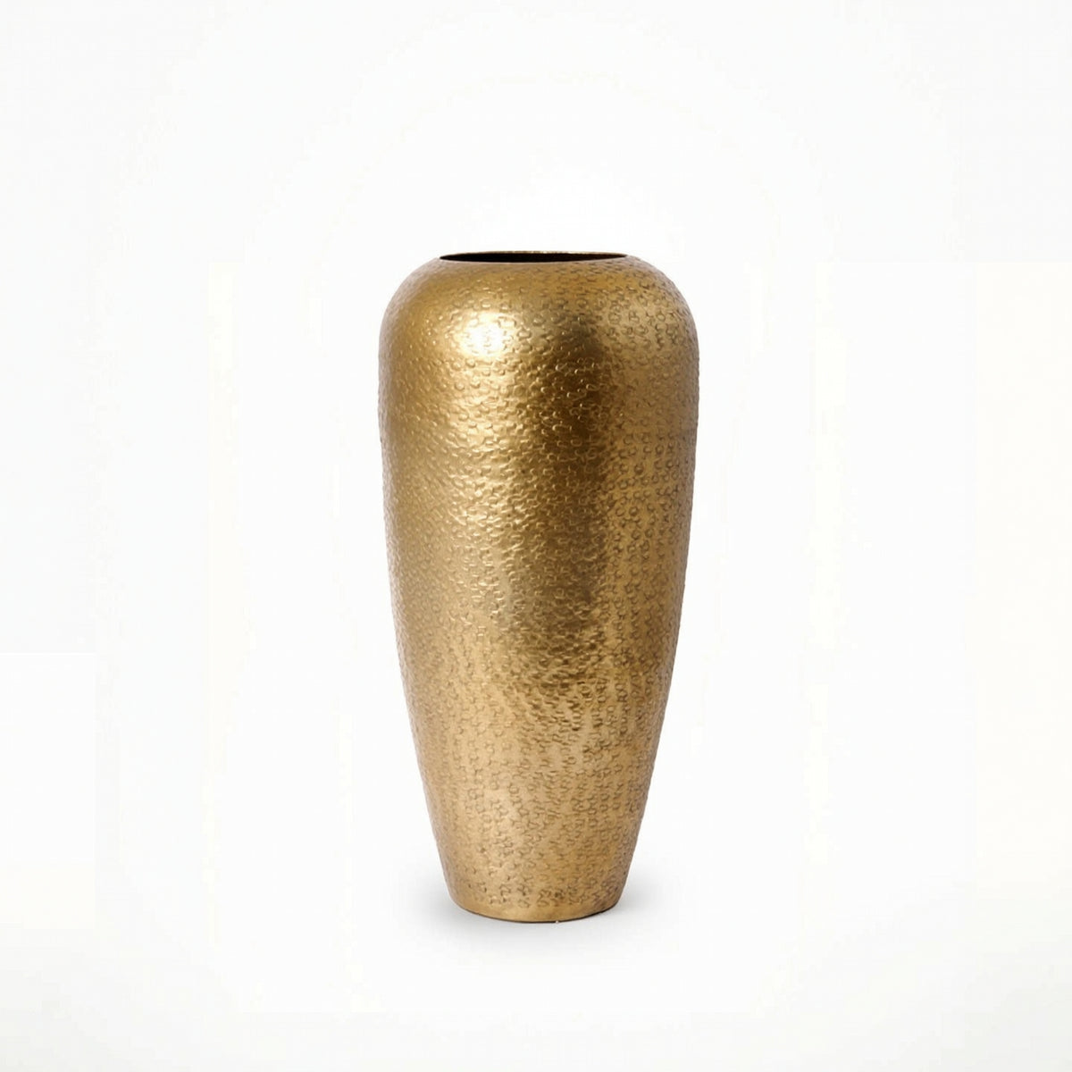 Aluminum Vase Decorative Metal Vase Elegant Vessel for Hotel, Tea Room
