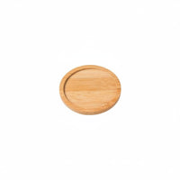 Pot Drainage Tray Multiple Shapes Bamboo Pot Tray Waterproof Round Bamboo Plant Saucer for Indoor, Windowsill, Desktop