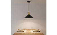 Single Head Chandelier Minimalist Design Cone Pendant Light Retro Nordic Style Ceiling Light for Restaurant, Kitchen Island