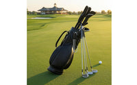 Slim 3-Ball Golf Holder Black and White Snap-on Golf Ball Holder Looped