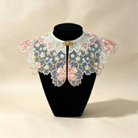 Shoulder Cape Collar Beaded Shawl for Stage Performances