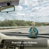 Stretching Turtle Figurine Meditation Pose Meditating Statue Unique Gift House Decoration for Garden, Office