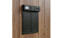 LCD Display Automatic Chicken Coop Door Timer Control Solar Powered Coop Door Easy Installation Farm Supply for Backyard