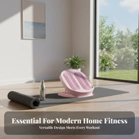 Foldable Design Calf Stretcher Non-Slip Surface Incline Board Heavy-Duty Construction Adjustable Slant Board Padded Heel Protection for Athletes, Runners, Home Gym, Office