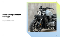 Waterproof Leather Motorcycle Tool Bag