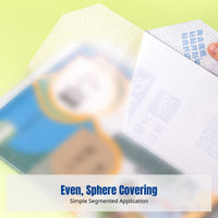 Segmented Book Cover, Waterproof, CPP Material, fits letter size, 16K, 25K