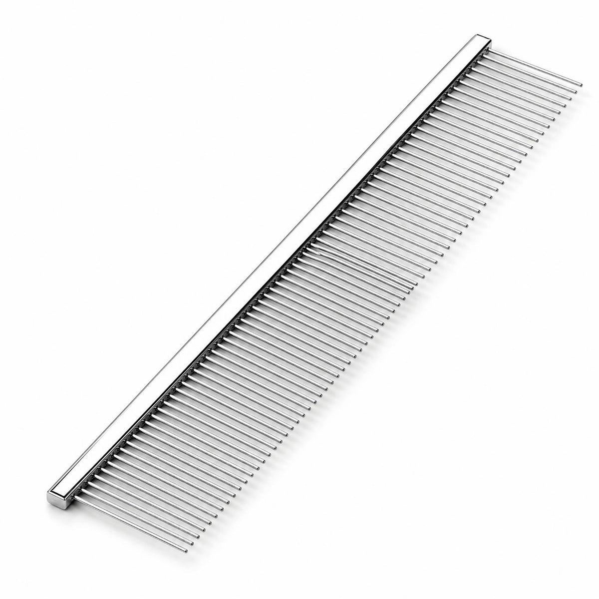 All-Metal Dog and Cat Grooming Comb Long-Lasting Stainless Steel Comb