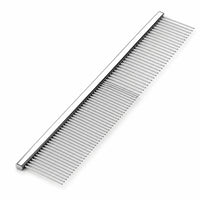 All-Metal Dog and Cat Grooming Comb Long-Lasting Stainless Steel Comb