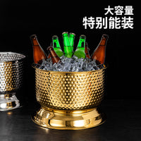 Stainless Steel Champagne Bucket with Double Wall