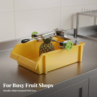 Professional Pineapple Skin Remover Removes and Cores Simultaneously Pineapple Skin Remover Tool Fruit Preparer Labor Saving