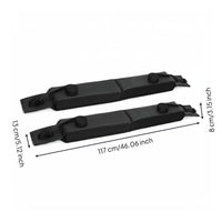 2 Pieces Kayak Roof Carrier Portable Foldable Roof Pads Easy Installation Surfboard Car Rack for Kayakers, Surfers, Outdoor, Travel, Beach Trips