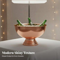 Stainless Steel Champagne Bowl Mirror Finish Large Champagne Bowl Multi-Purpose