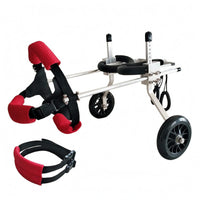 Dog Wheelchair Padded Adjustable Dog Wheelchair Lightweight for Dogs