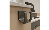 No-Drill Installation Under Counter Scanner Mount Flexible Mounting Code Scanner Holder Space Saving Point of Sale Accessory Sturdy Construction for Cashiers