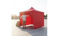 Transparent Quick-Setup Tent Sidewall Foldable Portable Canopy Sidewall Custom Print Canopy Privacy Screen Sunshade for Market Stall, Disaster Relief, Advertising Booth