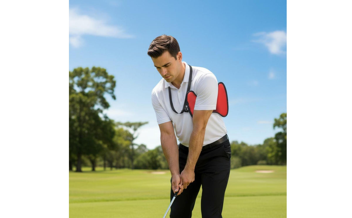 Easy to Use Golf Arm Corrector Adjustable Strap Elbow Position Coach Breathable Material Golf Swing Coach for Golfers, Beginners, Driving Range, Training Session