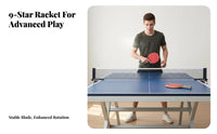 Professional Table Pong Paddle High Elasticity Inverted Rubber Table Racket Sport Paddle Inverted Rubber Racket Balanced Control