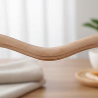 Skin-Friendly Guasha Scraping Stick Portable Wooden Gua Sha Stick Splinter-Splinter-Resistant Beech Wood Body Scraper Ergonomic Handle for Athletes, Home Use, Spa