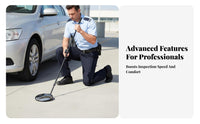 Under Vehicle Inspection Mirror Adjustable Rotate Telescopic Undercar Inspection Mirror Lighted Luminaire 2x Magnification