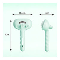 Handheld Pet Grooming Spray Brush Ergonomic Spray Brush with Metal Pins Mist Detangling for Dogs, Cats