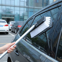 Aluminium Alloy Car Wash Brush 122cm Long Handle Soft Bristle Car Cleaning Brush