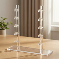 Eyeglasses Display Stand Clear Acrylic Eyewear Display Stand Eyeglasses Rack Holder Transparent Glasses Rack Countertop