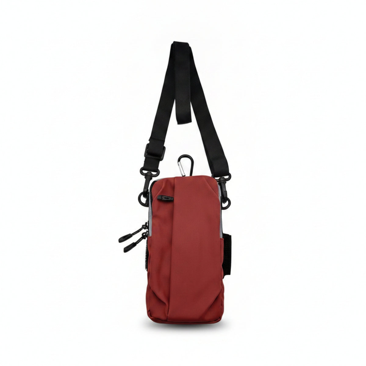 Waterproof Sports Phone Arm Bag Adjustable Strap Running Arm Bag Zip Closure Metal Clips for Exercise
