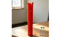 Single Tube Rod Holder Slotted Water Vessel Mount Rod Holder Includes Mounting Hardware for Anglers
