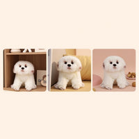 Soft Toy Dog Cuddly Stuffed Dog Stuffed Puppy Soft Toy Premium Cozy for Children, Playroom, Nursery