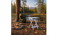 Aluminum Folding Stool Sturdy Portable Camping Stool Wear-Resistant Compact Folding Chair for Beach
