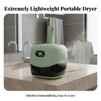 Mini Travel Dryer Quick Dry Portable Electric Clothes Dryer Electric Drying Machine Lightweight Laundry Appliance Energy Saving