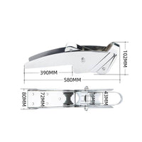 Self-Launching Bow Anchor Roller Rust Proof Stainless Steel Anchor Roller Saltwater Durability