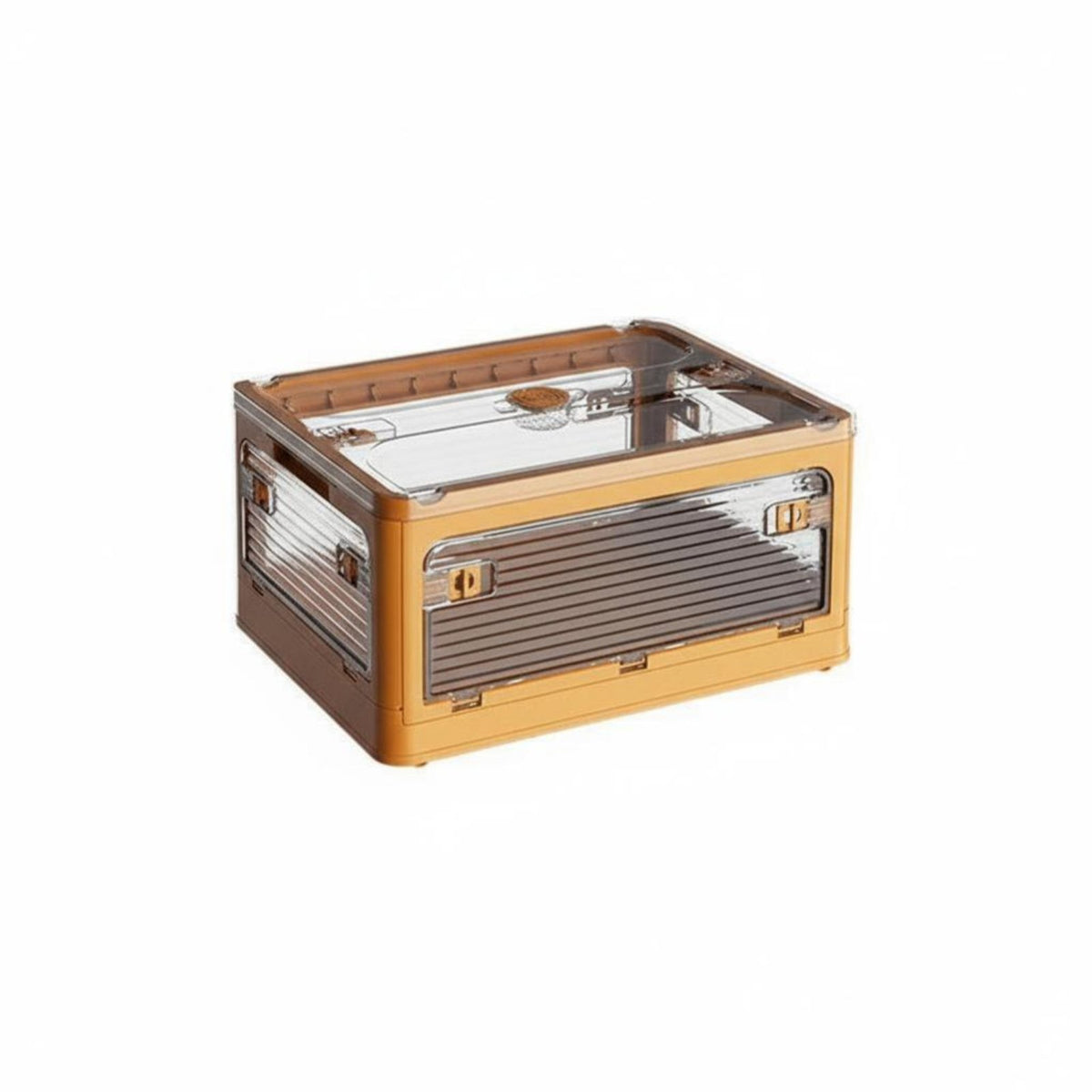 Foldable Book Storage Box Strong Load Bearing Folding Plastic Organizer