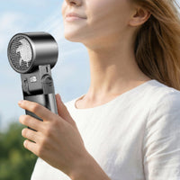 Foldable Personal Cooling Fan Portable Handheld Cooling Fan Cold Air Mode for Travel