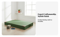 Foldable Folding Gymnastics Mat Multi-Purpose Thick Tumbling Mat Shock Absorbing Combat Arts Training Pad High-Density Foam for Gymnasts, Cheerleaders, Dance Studio, Home Gym, Workouts, School