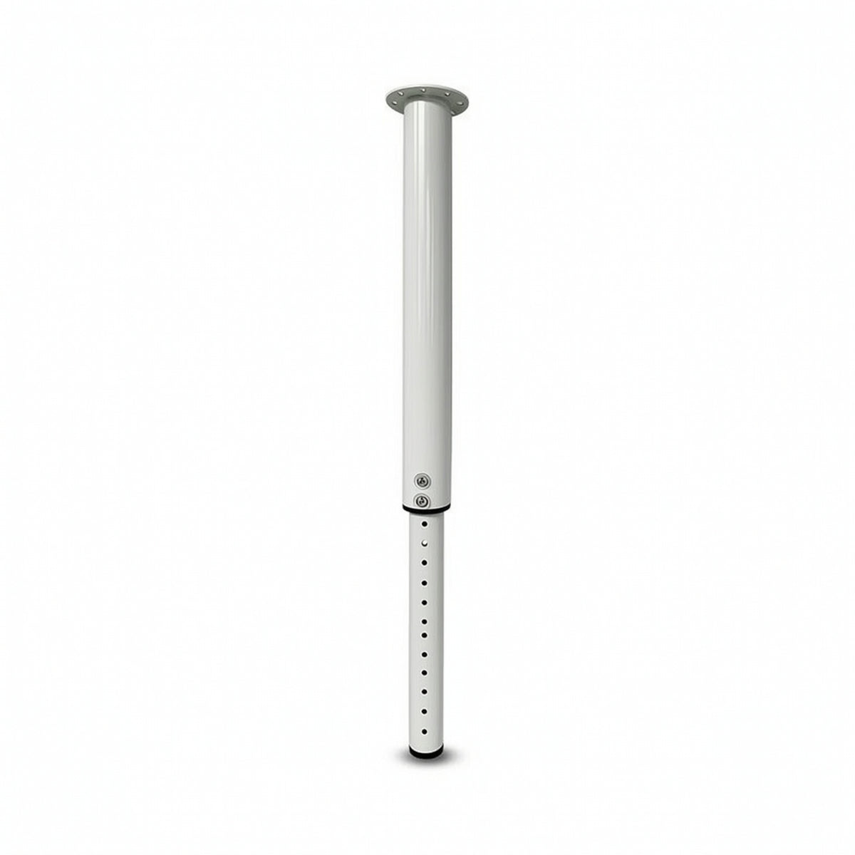 Adjustable Table Leg with Mounting Plate Collapsible Table Legs with Mounting Screws Heavy Duty Storage for DIYers, RV