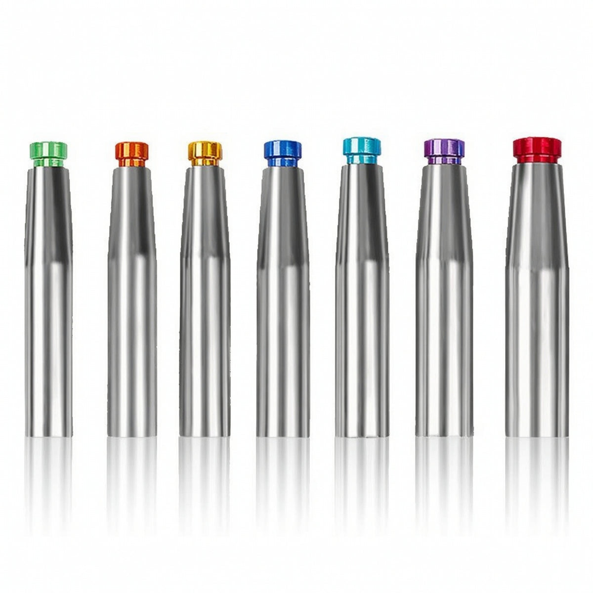 7 Pieces Color-Coded Seal Installer and Remover Set Interchangeable Compressor Seal Tools Portable Damage-Undamaged for DIYers, Garage