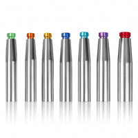 7 Pieces Color-Coded Seal Installer and Remover Set Interchangeable Compressor Seal Tools Portable Damage-Undamaged for DIYers, Garage