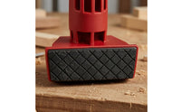4 Pieces Red Tabletop Clamp Stop Block Cylindrical Top Plastic Clamp Stop