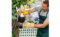 Resin Toucan Figurine Realistic Design Toucan Tree Hanger Weather-Resistant Garden Statue for Yard, Courtyard, Patio
