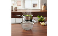 Mesh Frying Strainer Food Grade Stainless Steel Mesh Basket Easy to Clean Oil Drain Basket for Boiling