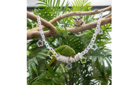 Hanging Bird Cage Toys Bird Chewing Toy Chain Parrot Perch Chain for Sugar Gliders