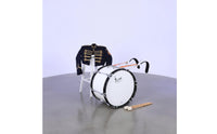 Comfortable 16 Inch Marching Bass Drum Adjustable Straps Marching Band Bass Drum Sturdy Easy to Carry for Students, School Procession, Outdoor Performance