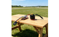 Replacement Helicopter Motor Set Lightweight RC Motor ESC Set Smooth Model Aircraft Parts