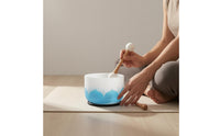 Frosted Sound Bowl Matte Finish Tone Bowl Striking Sticks Sound Instrument