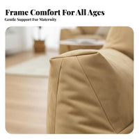 Removable and Machine-washable Cover Bean Bag Armchair Space Saving Lounge Chair Comfortable Design Soft Seating Modern aesthetic for Adults, Students, video game enthusiasts, Living Room, Lounging, Apartment, literary alcove