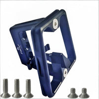 Aluminum Alloy Folding Bike Rack Mount Countersunk Screws Front Rack Mount Locking Clamp Bike Luggage Carrier Machined Metal