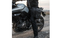 Multi-Purpose Motorcycle Leg Bag Lightweight Motorcycle Drop Leg Bag Water Repellent Expandable Cyclist Thigh Pouch Earphone Port for Travel, Cycling